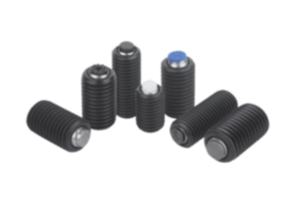 Podstawki wahliwe nastawne uszczelnione pierścieniem „O”, z wymiennymi wstawkami i gniazdem sześciokątnym Podstawki wahliwe nastawne uszczelnione pierścieniem „O”, z wymiennymi wstawkami i gniazdem sześciokątnym