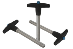 Ball lock pins with aluminium T-grip Ball lock pins with aluminium T-grip