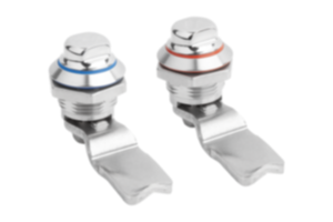 Zamek obrotowy ze stali nierdzewnej z Hygienic DESIGN, z uruchomieniem dwukątnym Zamek obrotowy ze stali nierdzewnej z Hygienic DESIGN, z uruchomieniem dwukątnym