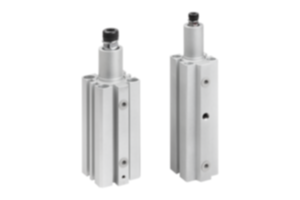 Dociski odchylane pneumatyczne z korpusem blokowym Dociski odchylane pneumatyczne z korpusem blokowym