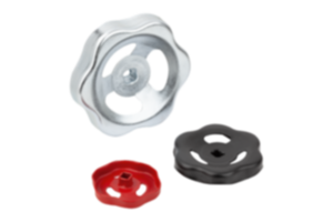 Hand wheels, steel, stamped Hand wheels, steel, stamped