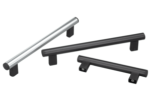 Uchwyty rurowe aluminiowe z klamrą zaciskową z tworzywa sztucznego Uchwyty rurowe aluminiowe z klamrą zaciskową z tworzywa sztucznego
