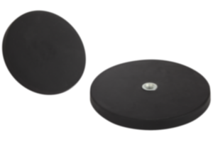 Magnesy z gwintem wewnętrznym z NdFeB, z osłoną gumową Magnesy z gwintem wewnętrznym z NdFeB, z osłoną gumową