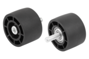 Rollers with ball bearing Rollers with ball bearing