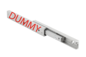 Prowadnice teleskopowe z aluminium, do montażu bocznego, rozkładane na pełną długość, nośność do 4 kg Prowadnice teleskopowe z aluminium, do montażu bocznego, rozkładane na pełną długość, nośność do 4 kg