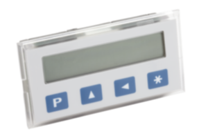 Position indicator quasi-absolute, mains-independent, indicator accuracy 10 µm, small design Position indicator quasi-absolute, mains-independent, indicator accuracy 10 µm, small design