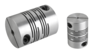 Sprzęgła sprężynowe aluminiowe z zaciskami Sprzęgła sprężynowe aluminiowe z zaciskami