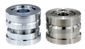 Elementy poziomujące nastawne, ze stali lub stali nierdzewnej, z podkładką wahliwą, wersja niska Elementy poziomujące nastawne, ze stali lub stali nierdzewnej, z podkładką wahliwą, wersja niska