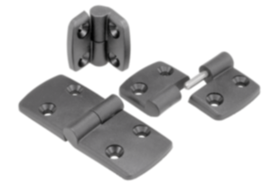 Hinges plastic, lift-off, left Hinges plastic, lift-off, left