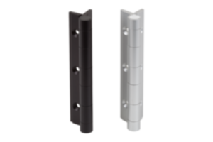 Spring hinges aluminium profile, 0.7 Nm, long version Spring hinges aluminium profile, 0.7 Nm, long version