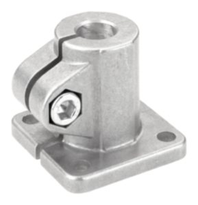 Złączki zaciskowe ze stopką aluminium - inch Złączki zaciskowe ze stopką aluminium - inch