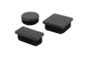 Zaślepki z tworzywa sztucznego do rur okrągłych i kwadratowych Zaślepki z tworzywa sztucznego do rur okrągłych i kwadratowych