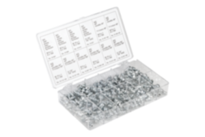 Smarowniczki stalowe – pojemnik z asortymentem Smarowniczki stalowe – pojemnik z asortymentem