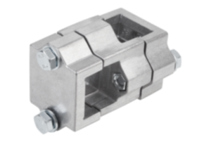 Złączki zaciskowe krzyżowe aluminium - inch Złączki zaciskowe krzyżowe aluminium - inch
