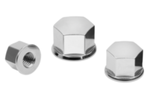 Kompaktowe nakrętki kołpakowe w wersji Hygienic DESIGN Kompaktowe nakrętki kołpakowe w wersji Hygienic DESIGN