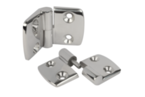 Zawiasy ze stali nierdzewnej wyczepiane, prawe Zawiasy ze stali nierdzewnej wyczepiane, prawe
