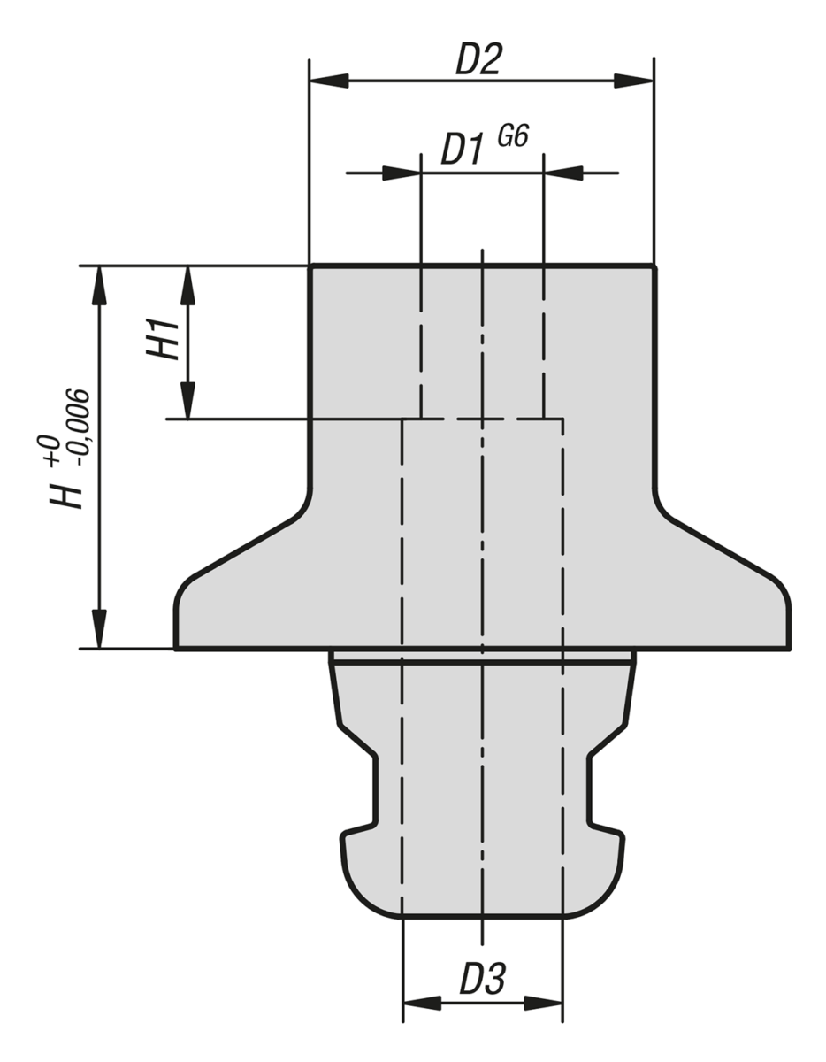 5-osiowy adapter redukcyjny UNILOCK rozmiar systemowy 80 mm